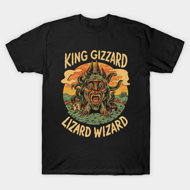 King Gizzard T-Shirt by Aldrvnd